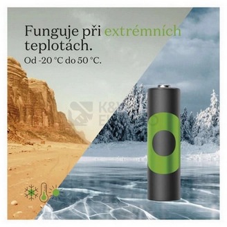Obrázek produktu Nabíjecí tužkové baterie AA GP ReCyko Pro Professional HR6 2000mAh NiMH B2220 (blistr 6ks) 7