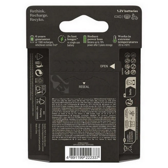 Obrázek produktu Nabíjecí tužkové baterie AA GP ReCyko Pro Professional HR6 2000mAh NiMH B2220 (blistr 6ks) 9