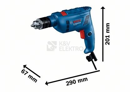Obrázek produktu Příklepová vrtačka 600W Bosch GSB 600 0.601.1A0.320 1