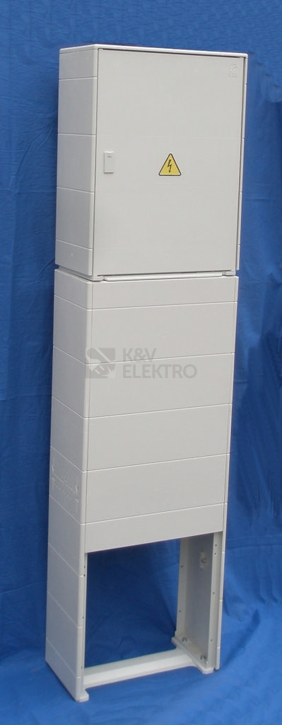 Obrázek produktu Elektroměrový rozvaděč pilíř DCK ER212/NKP7P 63A/QM s vypínačem šedý pro EGD (E.ON) 0