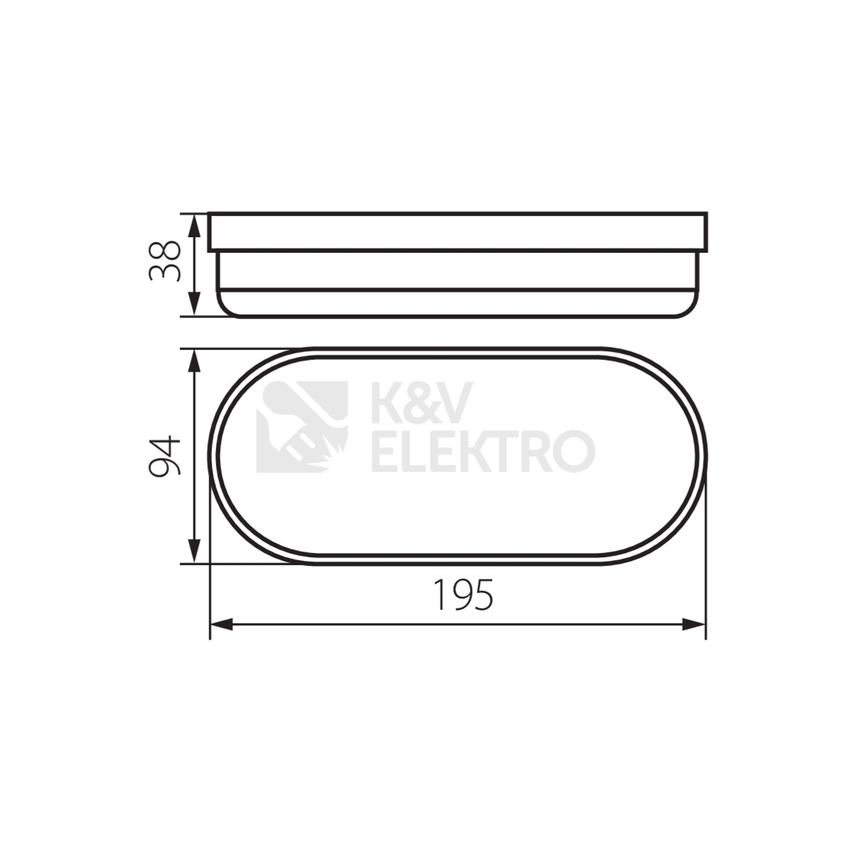 Obrázek produktu LED svítidlo Kanlux Miledo TOLU C LED 12W-NW-W IP54 neutrální bílá 31496 3