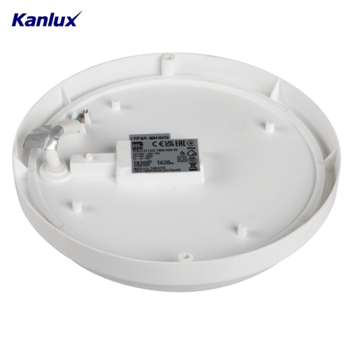 LED svítidlo Kanlux Miledo TOLU O LED 18W-NW-W IP54 neutrální bílá 31498