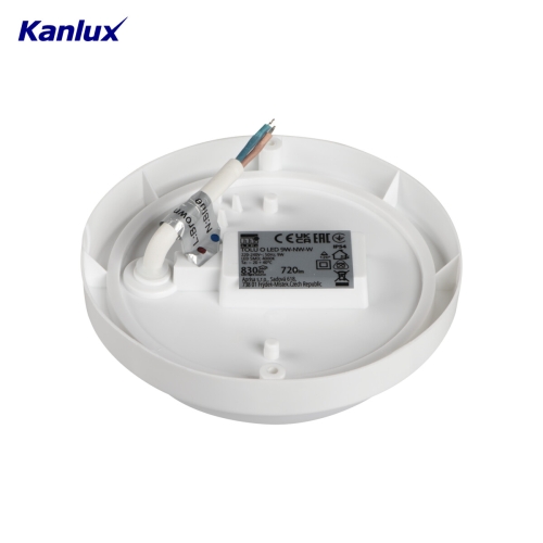 LED svítidlo Kanlux Miledo TOLU O LED 9W-NW-W IP54 neutrální bílá 31497
