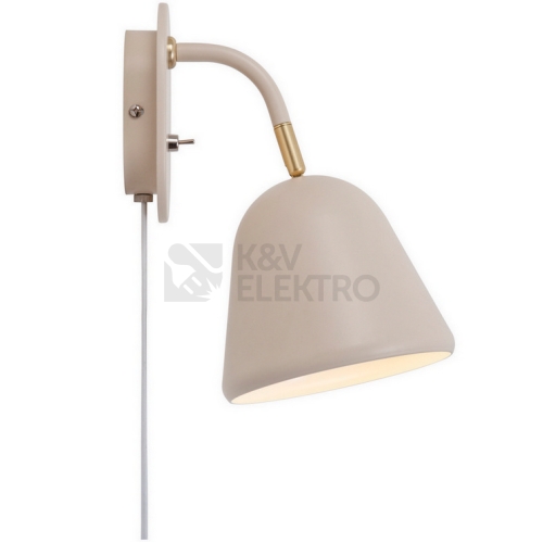 Nástěnné svítidlo NORDLUX Fleur 15 E14 1x15W béžová 2112101001