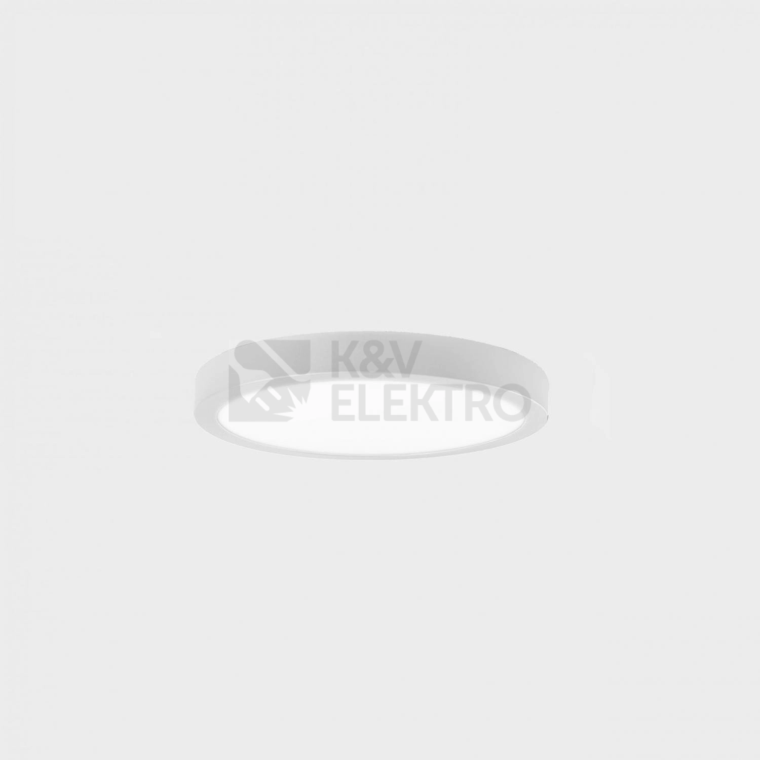 Obrázek produktu Stropní LED svítidlo Kohl Lighting DISC SLIM Ø90mm bílé 6W 3000K 0