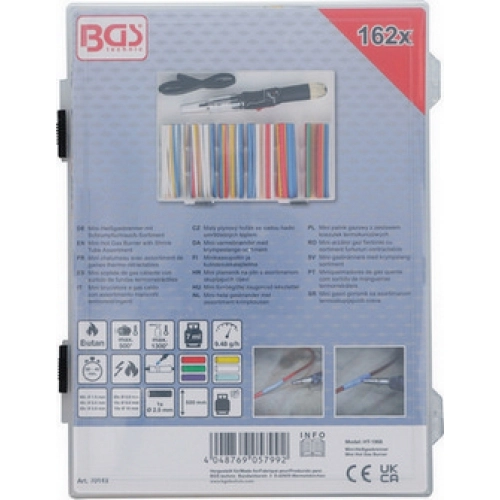 Plynový hořák se sadou smrštitelných trubic BGS BS70143 (obrázek 3)