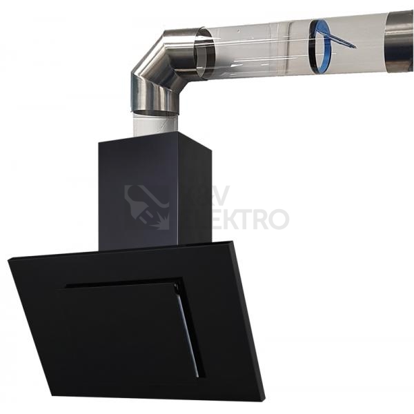 Obrázek produktu Pachutěsná zpětná klapka Cata KPK 100mm s magnetem pro digestoře a radiální ventilátory 250402 3
