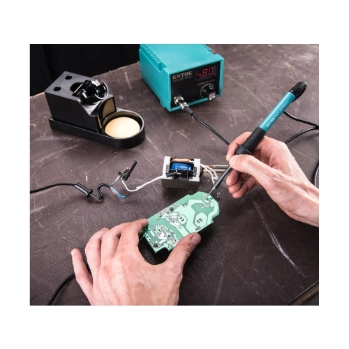 Pájecí stanice 70W 230V EXTOL INDUSTRIAL 8794520 (obrázek 9)