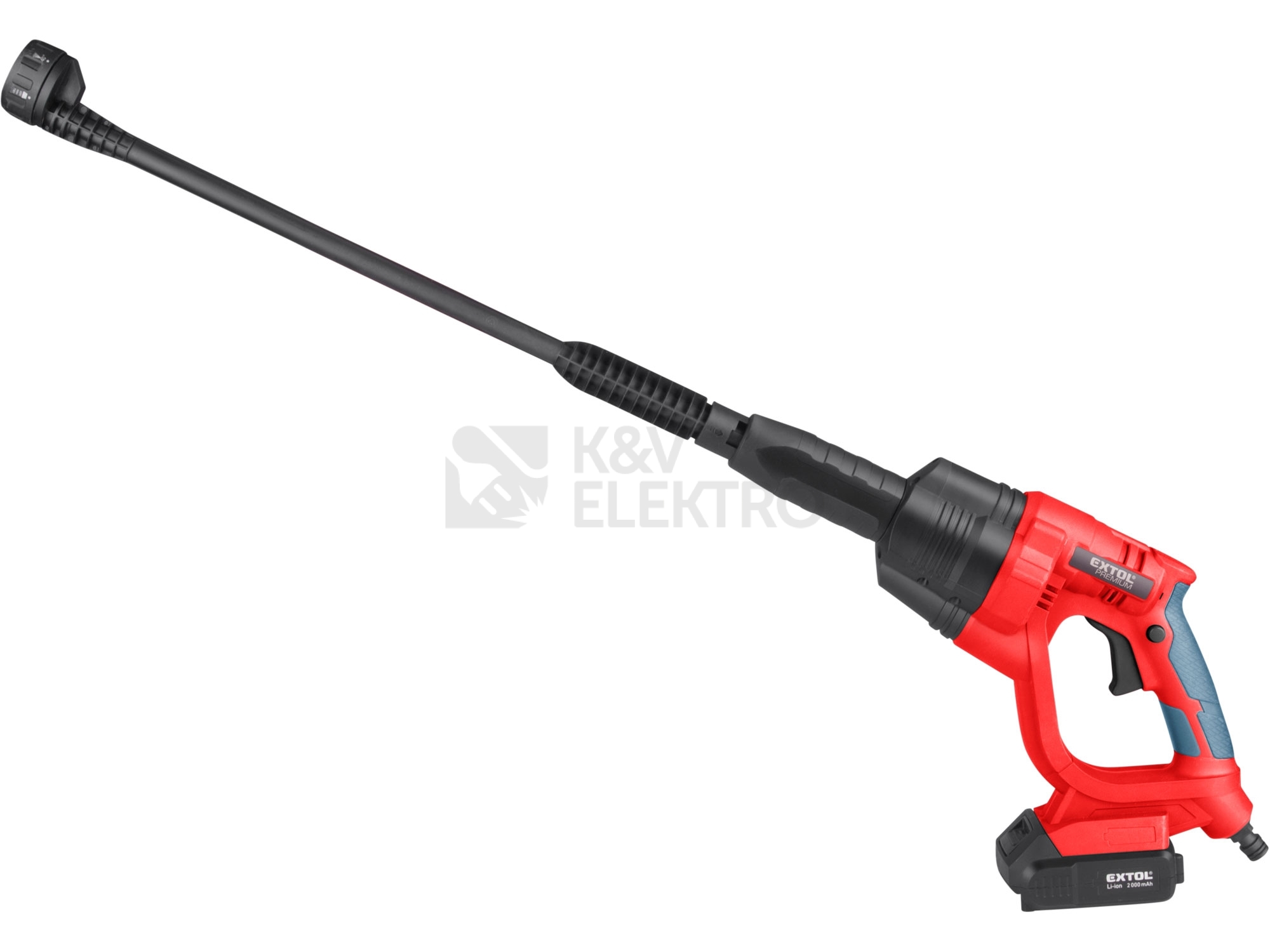 Obrázek produktu AKU tlaková myčka SHARE20V 2Ah EXTOL PREMIUM 8891858 9