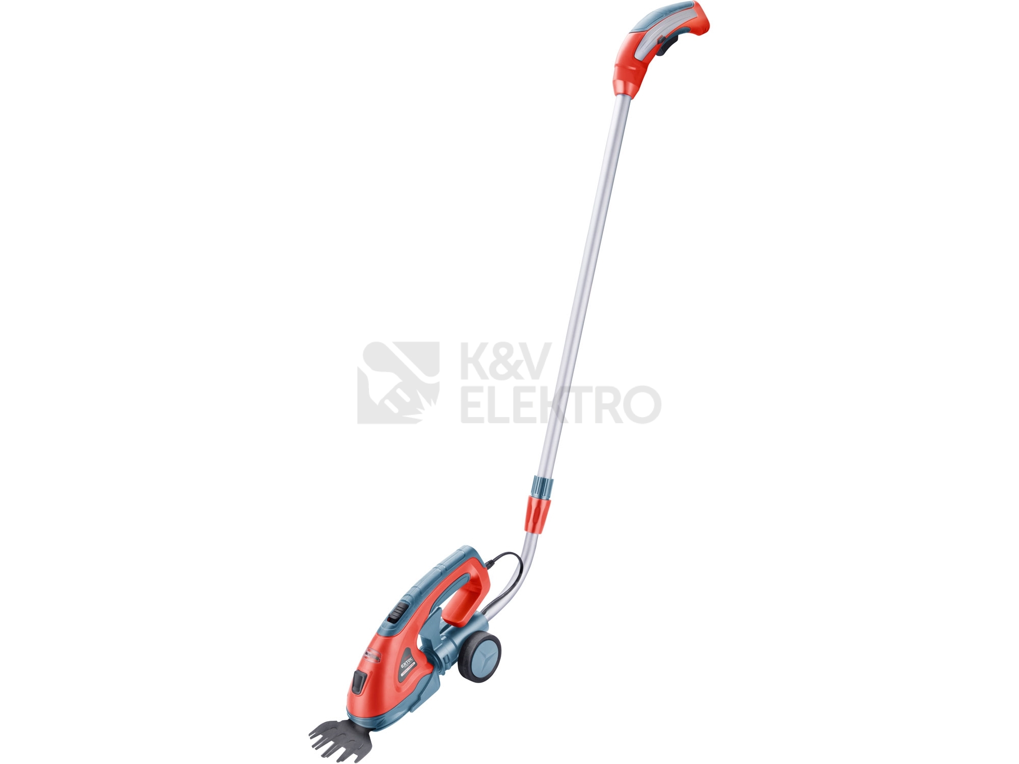 Obrázek produktu Aku nůžky na trávu a keře teleskopické EXTOL PREMIUM 8895602 7,2V 1,5Ah 0