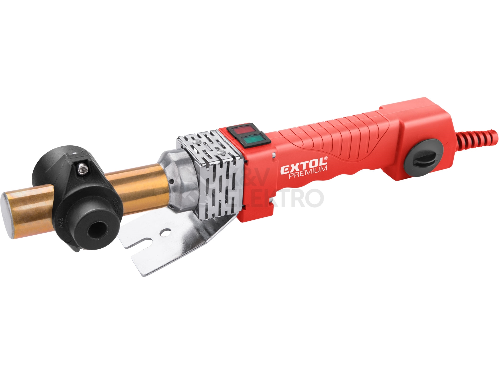 Obrázek produktu Polyfúzní svářečka na plastové trubky 1070W EXTOL PREMIUM 8897211 0
