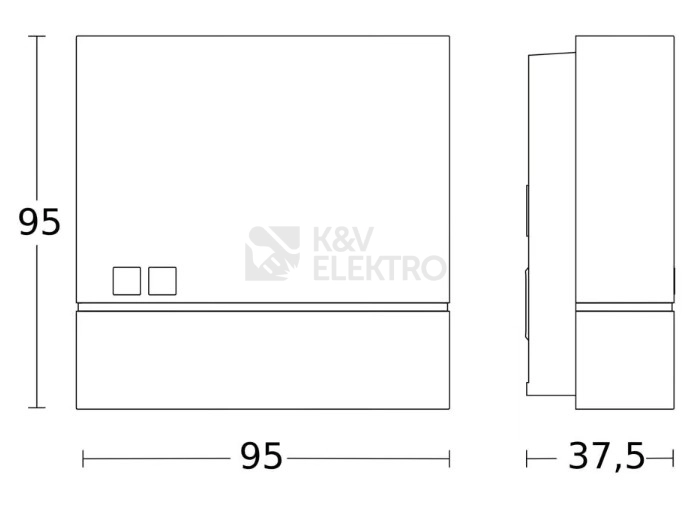 Obrázek produktu Soumrakový spínač Steinel NightmatIQ 1-75lx IP54 bílý 1
