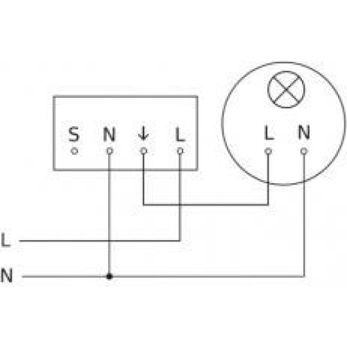 Pohybové čidlo STEINEL MD-24ECO COM1 DE bílá vestavný 087777