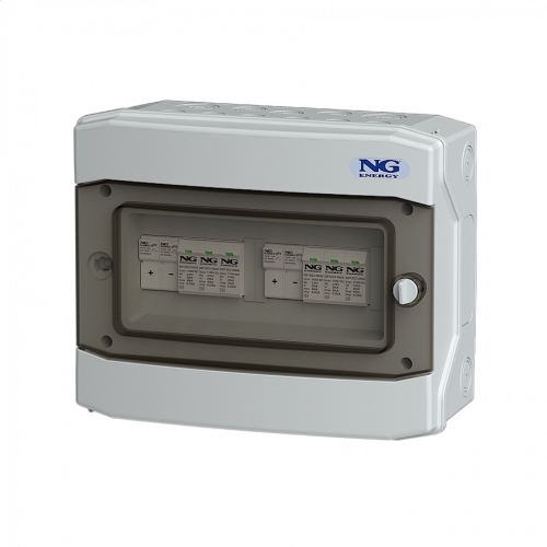 Fotovoltaický rozvaděč dva stringy N.G. FVE 51 6648.01 16A IP65