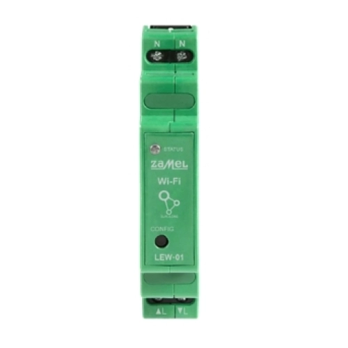 Jednofázový WiFi měřič a monitor spotřeby elektrické energie Zamel LEW-01