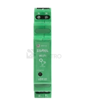 Obrázek produktu Jednofázový WiFi měřič a monitor spotřeby elektrické energie Zamel LEW-01 0