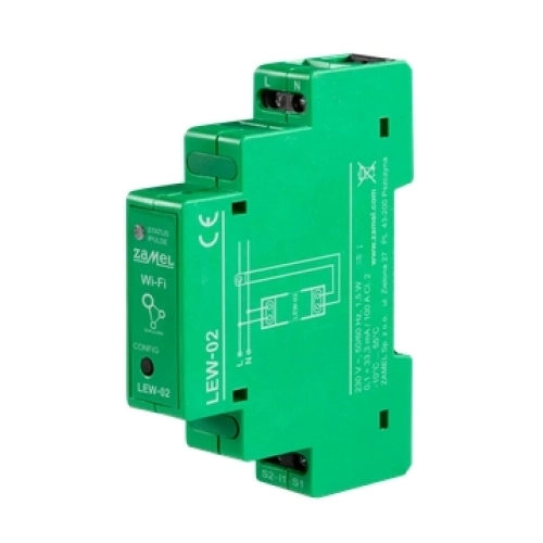 Jednofázový WiFi měřič a monitor spotřeby elektrické energie Zamel LEW-02 (obrázek 3)