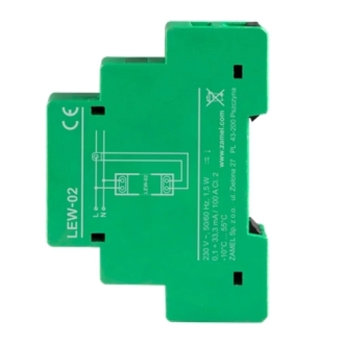 Jednofázový WiFi měřič a monitor spotřeby elektrické energie Zamel LEW-02 (obrázek 4)