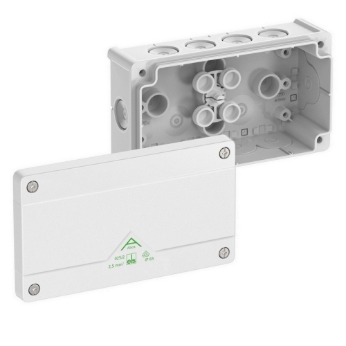 Krabice Spelsberg Abox 025/2-L/w IP66 bílá 152x87x52mm 80210201