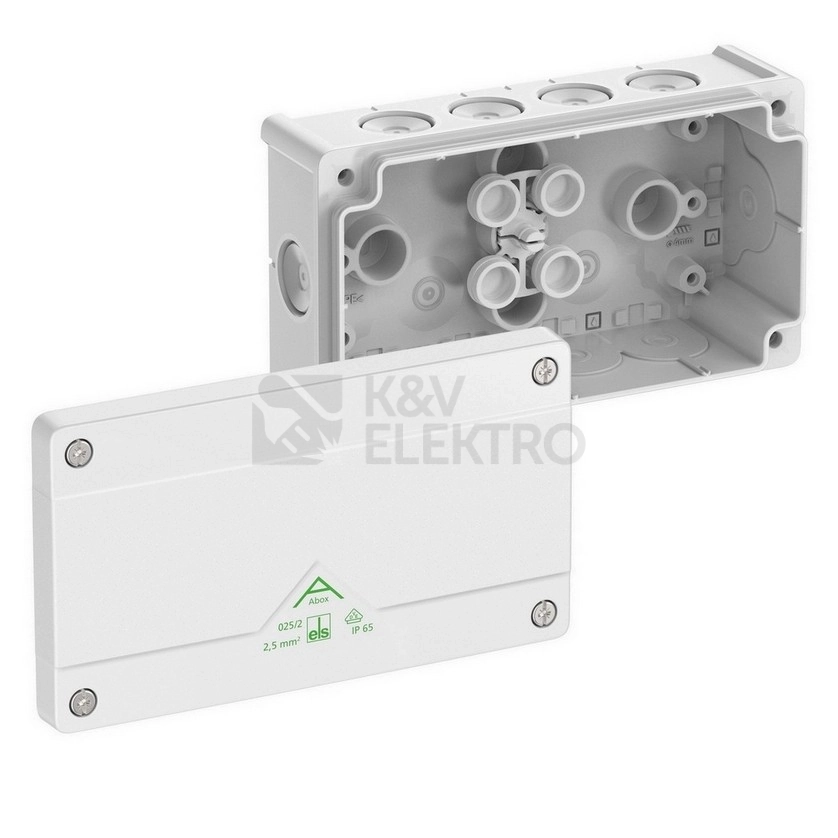 Obrázek produktu Krabice Spelsberg Abox 025/2-L/w IP66 bílá 152x87x52mm 80210201 0