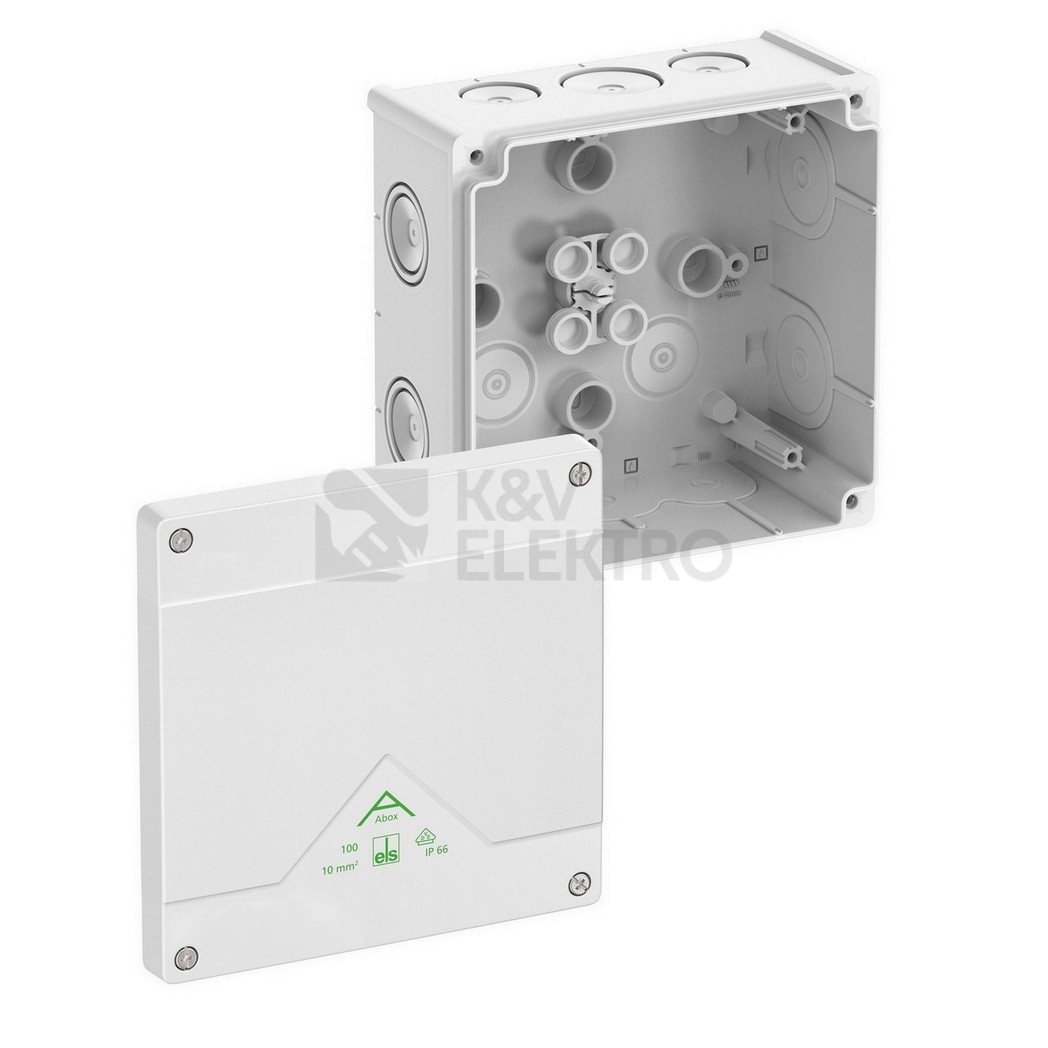 Obrázek produktu Krabice Spelsberg Abox 100-L/W IP66 bílá 152x152x80mm 81010001 0