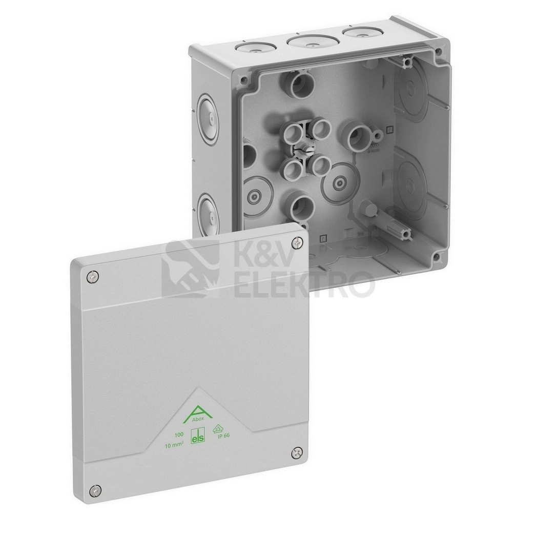 Obrázek produktu Krabice Spelsberg Abox 100-L IP66 šedá 152x152x80mm 81040001 0