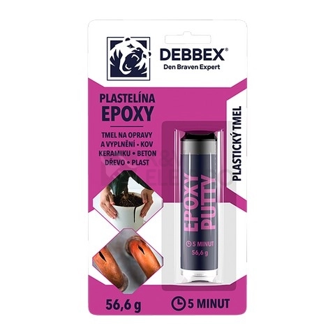 Obrázek produktu Den Braven DEBBEX Plastelína EPOXY 56,6g 0
