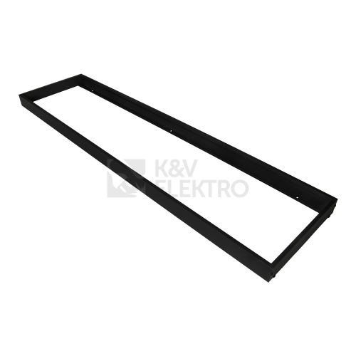 Rámeček pro přisazenou montáž svítidel LEDVANCE Louver 1200x300mm černý