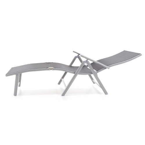 Lehátko VeGAS Black-AL – polohovací