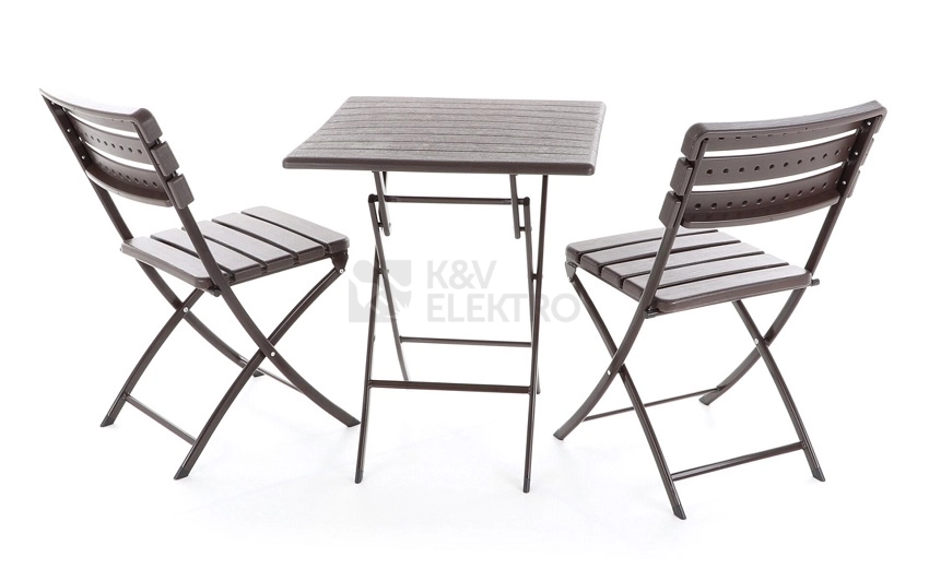 Obrázek produktu Nábytek na balkon/terasu VeGA JENA skládací stůl a dvě židle 1