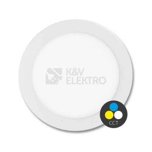 LED svítidlo Ecolite LADA LED-WSL-CCT/12W/BI 12W 3000/4000/6000K