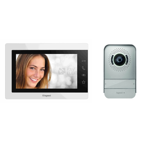  Sada domovního videotelefonu 7" Legrand EasyKit 367910