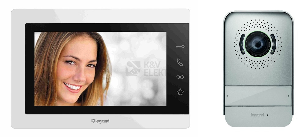Obrázek produktu  Sada domovního videotelefonu 7" Legrand EasyKit 367910 0