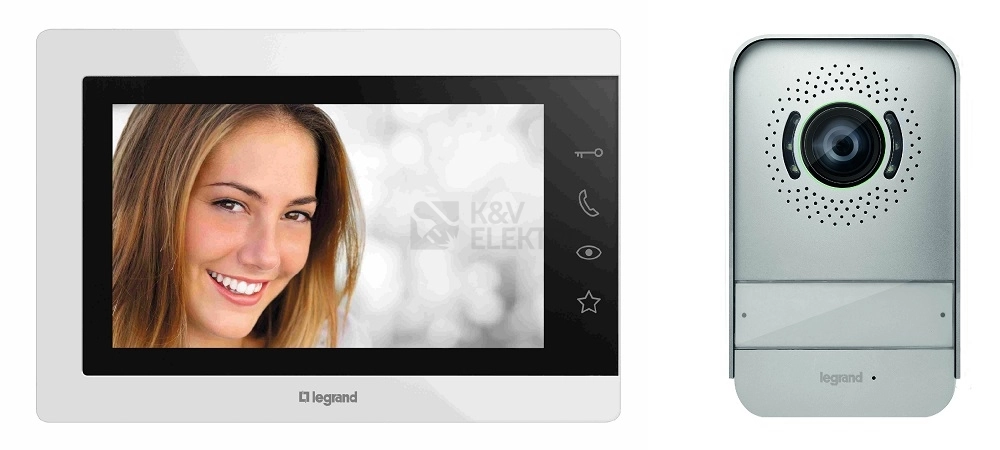 Obrázek produktu Sada domovního videotelefonu 7" Legrand EasyKit 367910 0