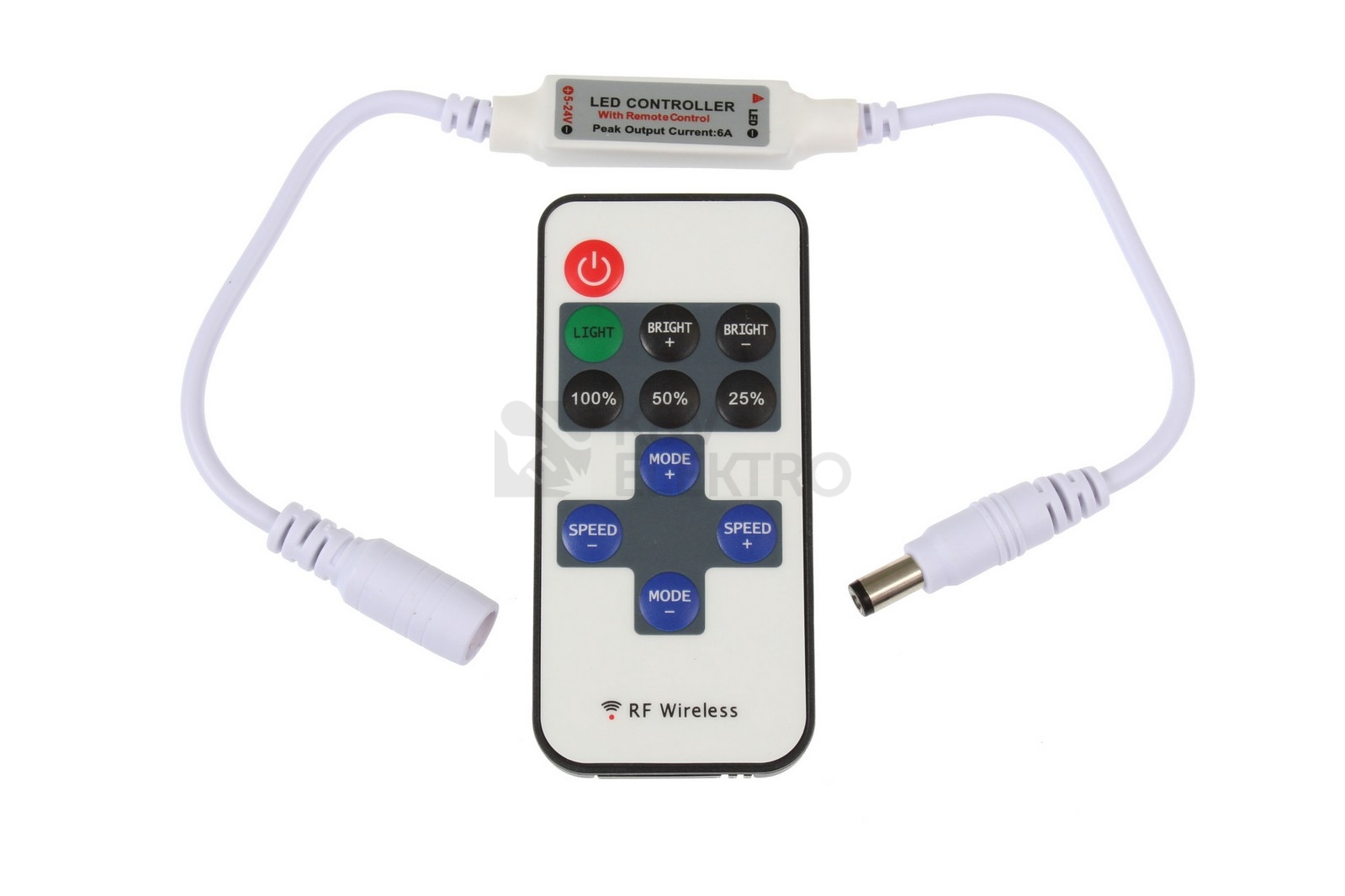 Obrázek produktu LED ovladač stmívač RF Mini 1CH 06173 0