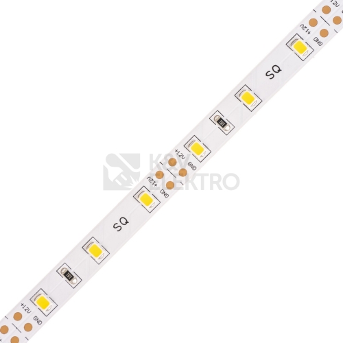 LED pásek SQ3-300 12V 4,8W/m teplá bílá š=8mm 07104 (délka 5m)