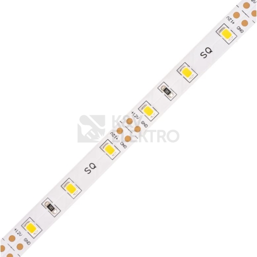 LED pásek SQ3-300 12V 4,8W/m neutrální bílá š=8mm 07106 (délka 5m)