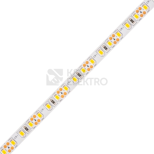 LED pásek 12CRI12096 12V 9,6W/m teplá bílá CRI97 š=8mm 073342 (délka 5m)