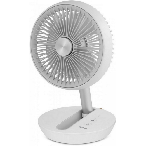 Stolní dobíjecí ventilátor SENCOR SFE 0773WH bílá