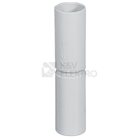 Obrázek produktu Spojka pro trubku Elettrocanali GSU32 32mm šedá 0