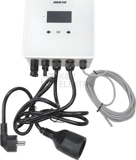 Obrázek produktu  Solární invertor Antik Water Heater PWH 01 V3 MPPT pro ohřev vody z fotovoltaických panelů 3kW IP54 WiFi 2