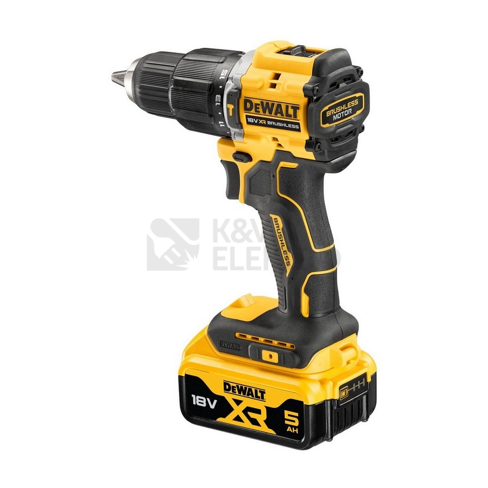 Obrázek produktu Aku vrtačka DeWALT DCD100YP2T 18V s příklepem 2x aku Li-Ion 5,0Ah 9