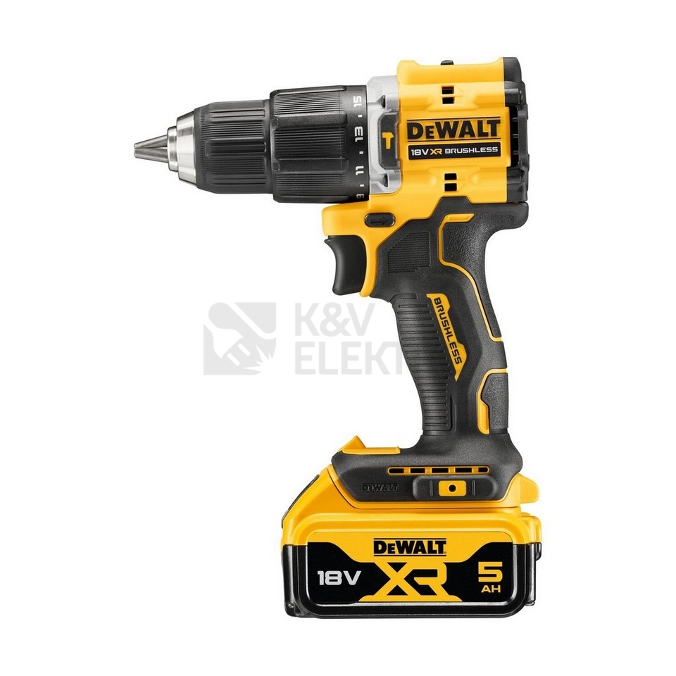Obrázek produktu Aku vrtačka DeWALT DCD100YP2T 18V s příklepem 2x aku Li-Ion 5,0Ah 11