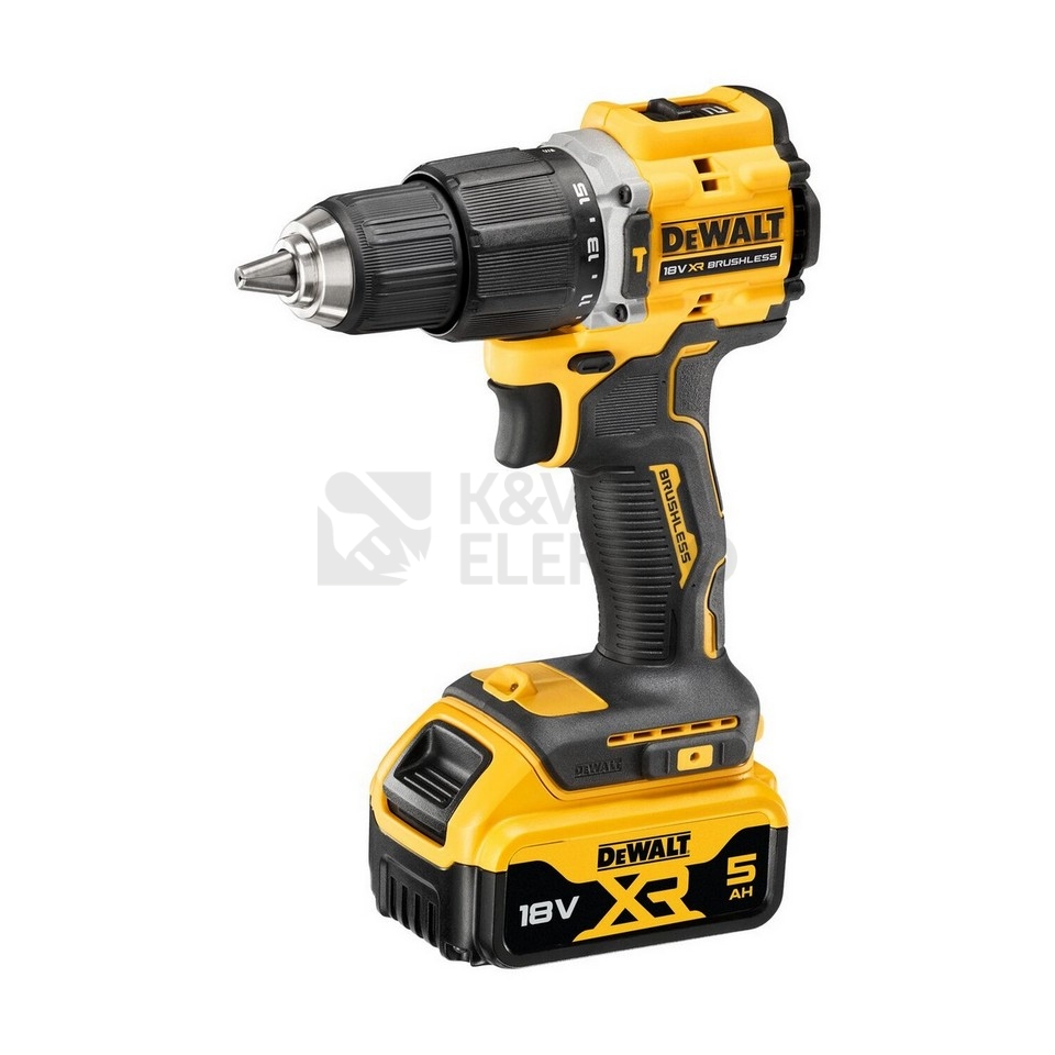 Obrázek produktu Aku vrtačka DeWALT DCD100YP2T 18V s příklepem 2x aku Li-Ion 5,0Ah 12