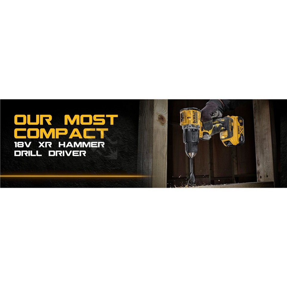 Obrázek produktu Aku vrtačka DeWALT DCD100YP2T 18V s příklepem 2x aku Li-Ion 5,0Ah 19