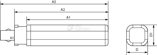 Obrázek produktu LED žárovka G24d-3 Philips CorePro LED PLC 8,9W (26W) 2P teplá bílá (3000K) 2