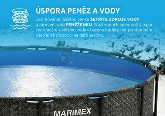 Obrázek produktu Bazén Florida 3,05x0,91m RATAN bez příslušenství Marimex 10340235 3
