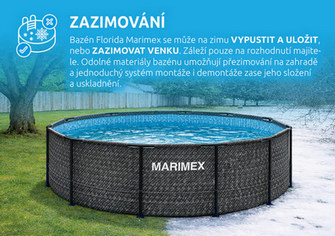 Bazén Florida 3,66x1,22m RATAN bez příslušenství Marimex 10340236 (obrázek 4)