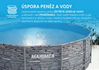 Obrázek produktu Bazén Florida 3,66x1,22m KÁMEN bez příslušenství Marimex 10340266 3