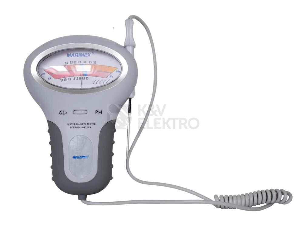 Obrázek produktu Tester elektronický na pH + Cl Marimex 11305018 2